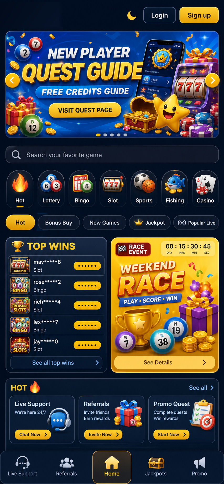 G777 dark mobile gaming visual